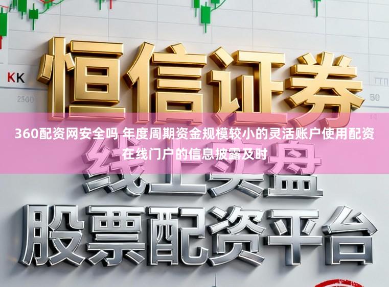 360配资网安全吗 年度周期资金规模较小的灵活账户使用配资在线门户的信息披露及时